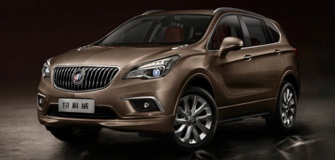 Представлен новый кроссовер Buick Envision S