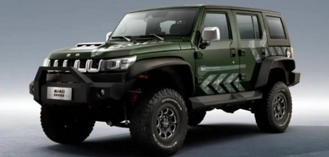 Внедорожник Beijing BJ40 получил версию повышенной проходимости