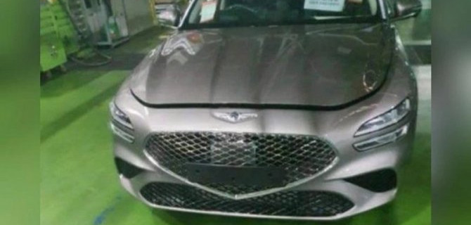 Новый Genesis G70 сфотографирован без камуфляжа