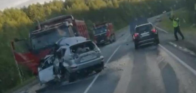 Семья из трех человек погибла в ДТП в Тюменской области