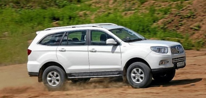 Обновлён внедорожник Foton Sauvana