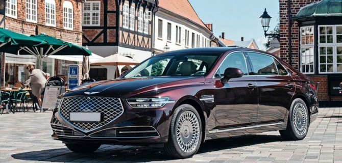 Обновлённый Genesis G90 получил дебютное исполнение