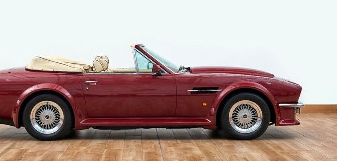 Aston Martin AMV8 Дэвида Бекхэма выставлен на продажу