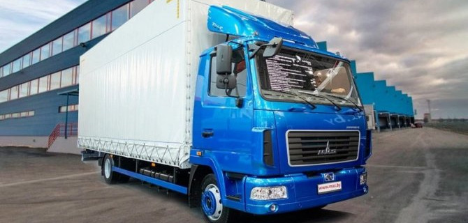МАЗ представил новый грузовик, который не попадает под действие «Платона»