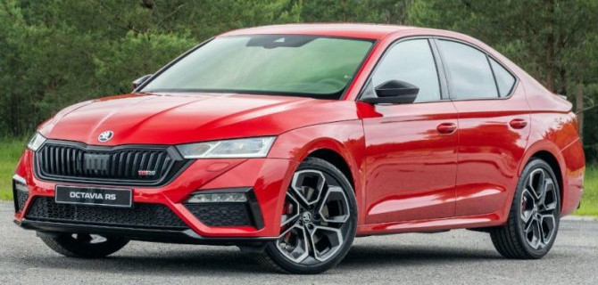 Представлена обновлённая Skoda Octavia RS