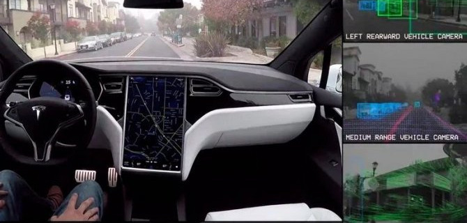 Электромобили Tesla получат обновлённые автопилоты