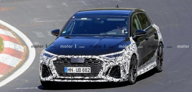 Начались испытания нового Audi RS3