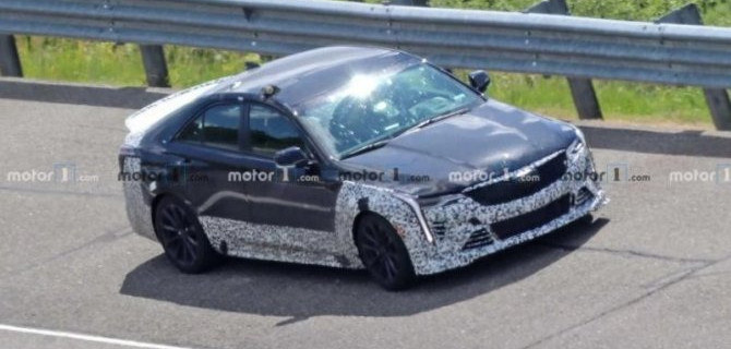 Начались испытания нового спорт-седана Cadillac CT4-V Blackwing