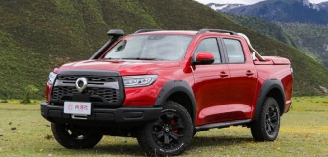 В Китае начались продажи нового премиального пикапа