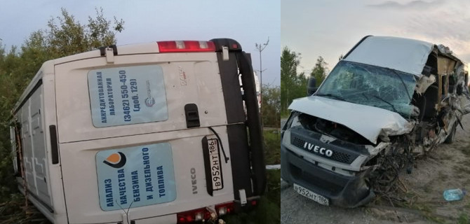 В Якутии один пассажир маршрутки погиб и несколько получили травмы в результате столкновения с «КамАЗом»