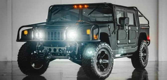 В США вновь тюнинговали Hummer H1