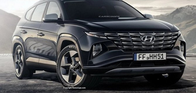 Новый Hyundai Tucson получит «планшет» в стиле Tesla