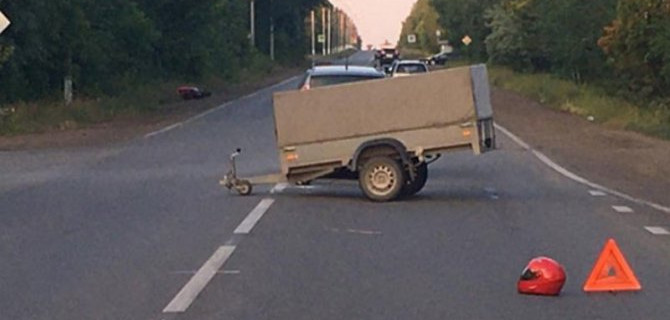 Молодой мотоциклист погиб в ДТП в Магнитогорске