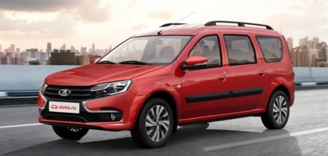 Опубликованы новые изображения Lada Largus FL