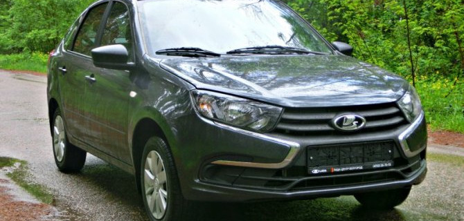 Lada Granta: водители выбирают попроще