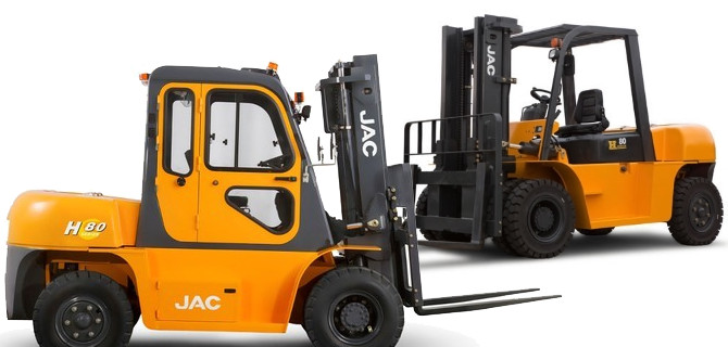 Дизельный погрузчик JAC: большая мощь в компактном исполнении