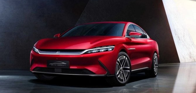 В Китае представлен первый в мире электромобиль с 5G-интернетом