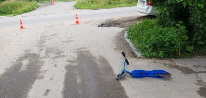 В Тверской области автомобиль сбил 5-летнего мальчика