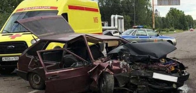 Подросток погиб в ДТП в Красноярском крае