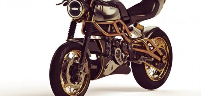 В Великобритании создан очень странный мотоцикл