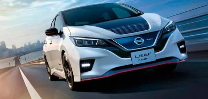 Обновлённый Nissan Leaf Nismo внешне никак не изменился