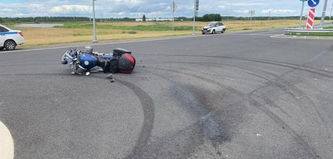 Мотоциклист и девочка пострадали в ДТП в Ржевском районе