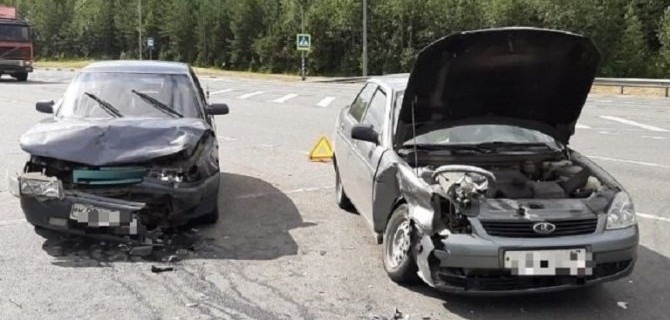 Годовалая девочка пострадала в ДТП в Карелии