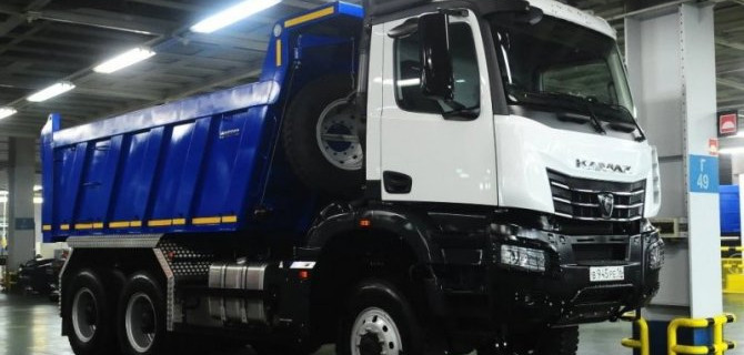 КамАЗ приступил к выпуску нового самосвала из линейки К5