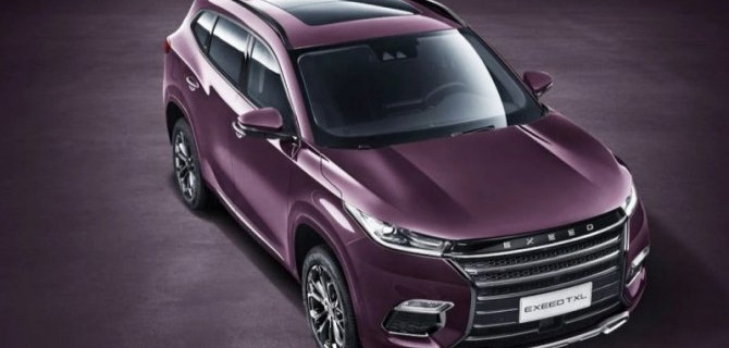 Появились фотографии кроссовера CheryExeed TXL для России