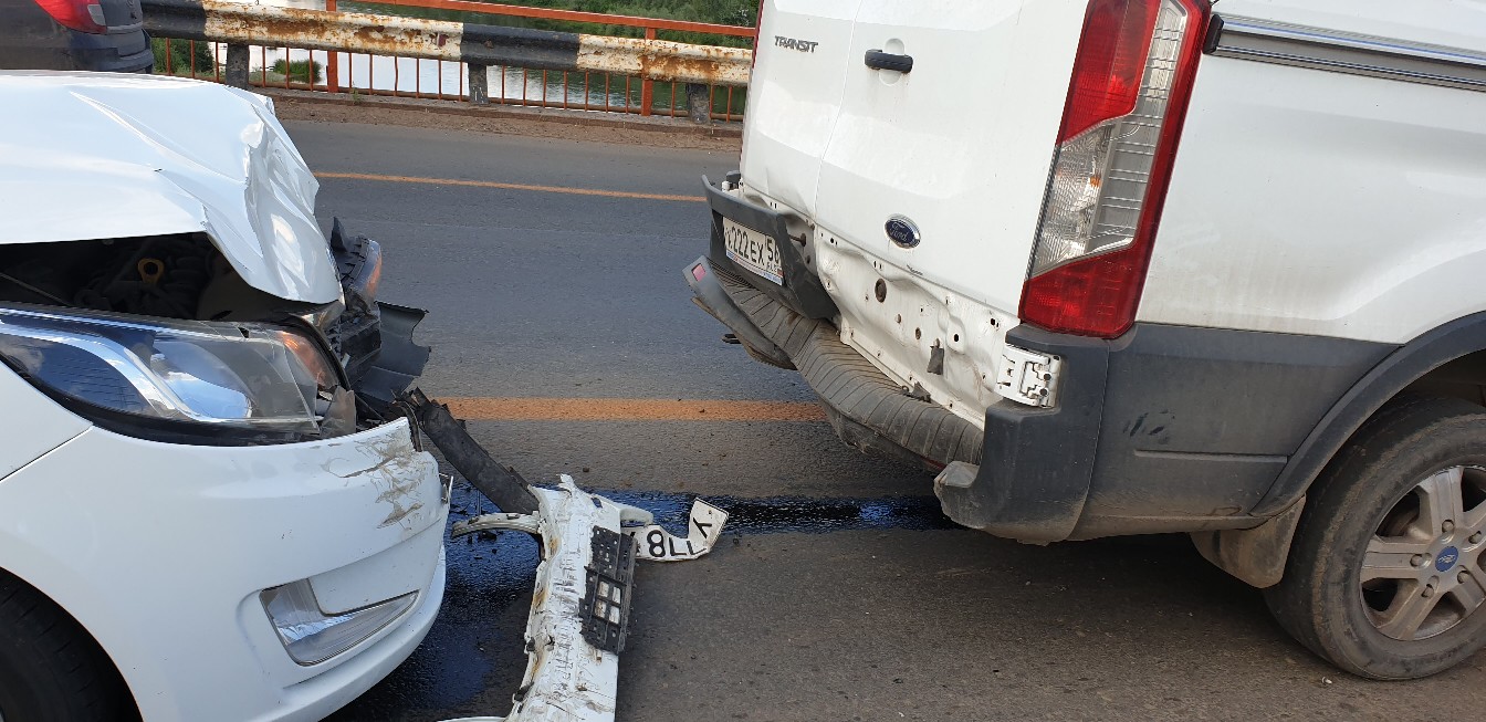 ДТП на 6-м километре трассы Оренбург—Казань