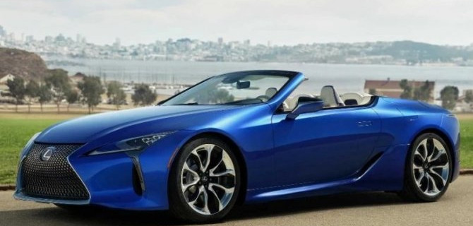 Стали известны цены на новый кабриолет Lexus LC 500