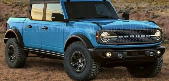 Линейка Ford Bronco пополнится пикапом