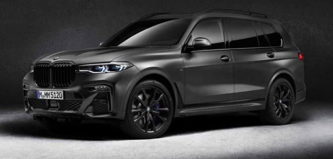 ВMW X7 получил эксклюзивное «тёмное» исполнение