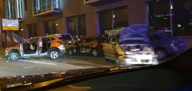 Четыре человека пострадали в ДТП в Петербурге