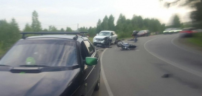 Супруги на мотоцикле погибли в ДТП под Челябинском