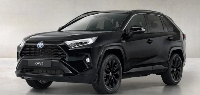 Кроссовер Toyota RAV4 «загорел»