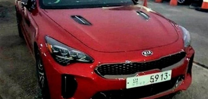 Обновлённый KIA Stinger лишился камуфляжа