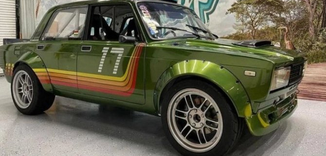 В США превратили в монстра старые «Жигули»