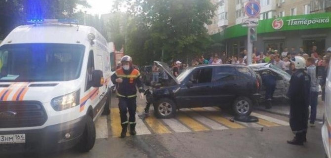 Два человека пострадали в ДТП в Саратове