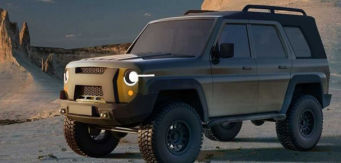 УАЗ показал, как может выглядеть новый «Хантер»