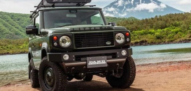 В Японии вновь тюнинговали Suzuki Jimny