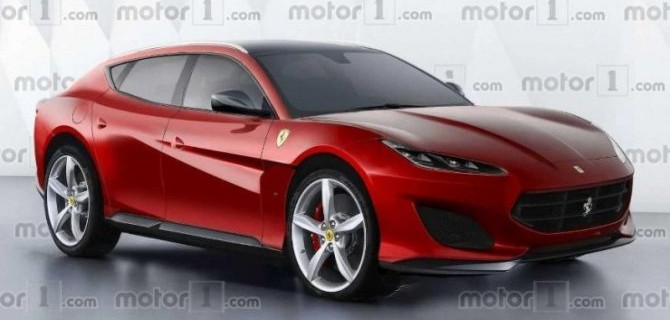 На испытания выехал прототип кроссовера Ferrari Purosangue