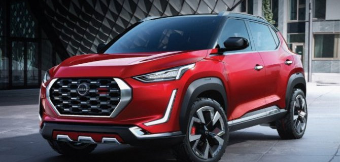 Опубликованы снимки салона кроссовера Nissan Magnite