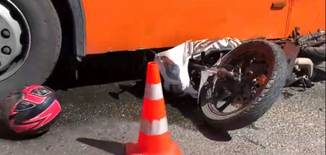 Мотоциклист погиб в ДТП в Нижнем Новгороде