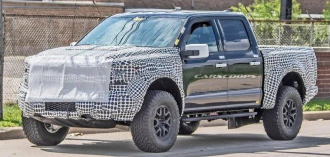 В США замечен новый Ford F-150 Raptor