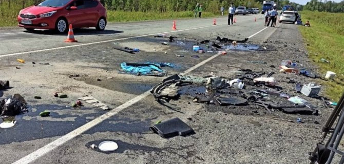 Ребенок погиб в ДТП на трассе «Тюмень – Ханты-Мансийск»