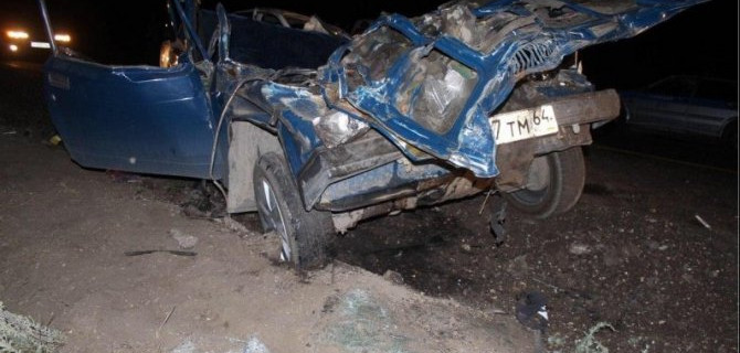 Три человека погибли в ДТП под Саратовом