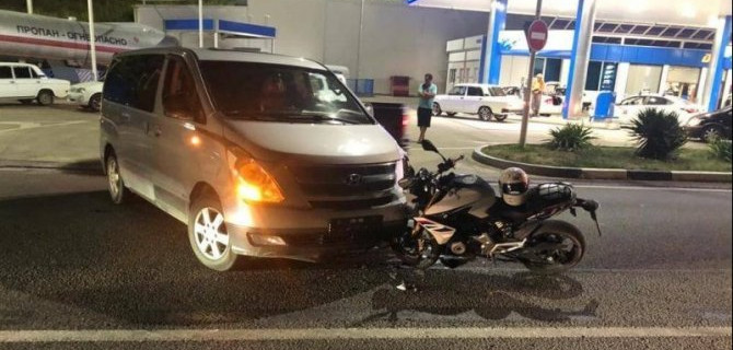 17-летний мотоциклист пострадал в ДТП в Сочи