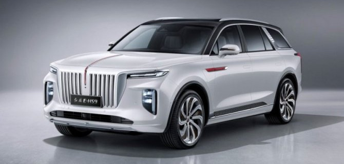 Полностью рассекречен электрокроссовер Hongqi