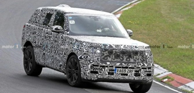 В Великобритании замечен новый Range Rover